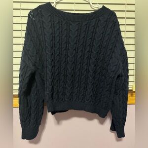 Mexx Navy Cable Knit Sweater